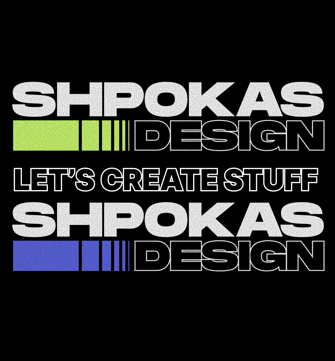 Shpokas portfolio site